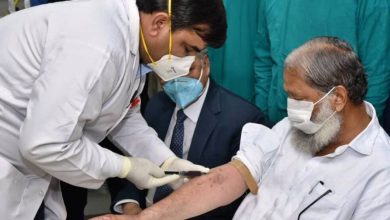 Photo of हरियाणा: वैक्सीन ट्रायल में शामिल मंत्री अनिल विज कोरोना पॉजिटिव, अस्पताल में भर्ती