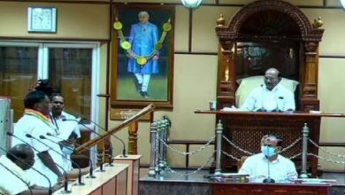 Photo of दक्षिण में ढहा कांग्रेस का इकलौता किला, पुडुचेरी में गिरी नारायणसामी सरकार