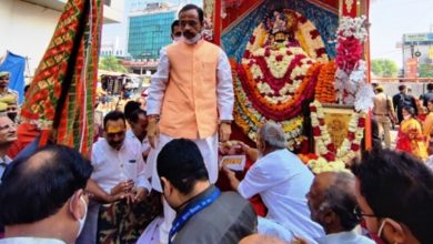 Photo of श्याम प्रभु की जय जयकार के साथ निकली श्याम ध्वजा यात्रा, माहौल बना भक्तिमय