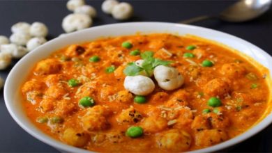 Photo of मटर मखाने की यह सब्जी दिलाएगी शादियों के खाने की याद, यहां जानें रेसिपी