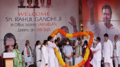 Photo of राहुल गांधी ने कहा- मैं कश्मीरी पंडित, माता की शक्तियों को नष्ट किया भाजपा ने