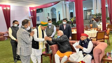 Photo of भागवत और मुलायम की फोटो पर गरमाई सियासत, सपा ने कांग्रेस को दिया जवाब