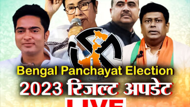 Photo of Bengal Panchayat Results 2023 : 1400 सीटों पर BJP की बढ़त