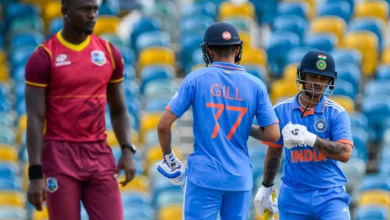 Photo of IND vs WI ODI:भारत ने वेस्टइंडीज को दिया 352 रन का टारगेट,तीसरे वनडे में गिल, ईशान, सैमसन और पंड्या के अर्धशतक