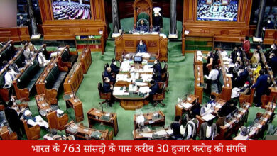Photo of ADR Report : भारत के 763 सांसदों के पास करीब 30 हजार करोड़ की संपत्ति, इस राज्य में है सबसे अमीर सांसद