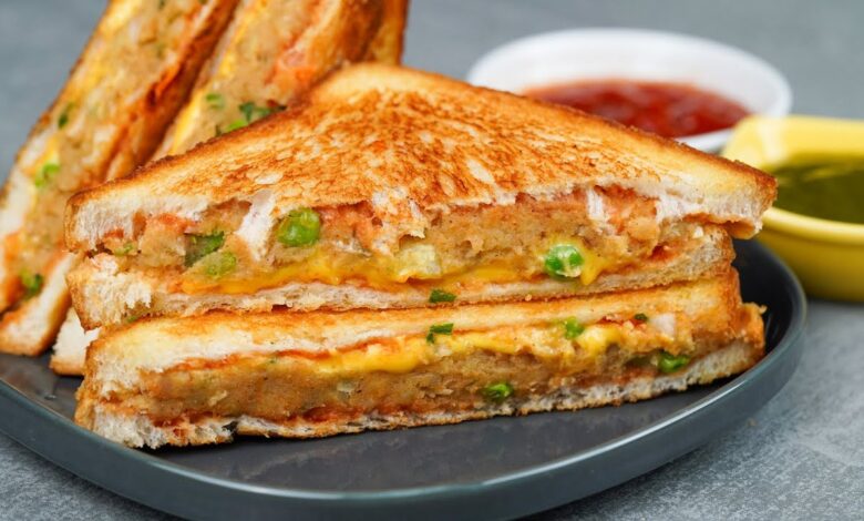 Photo of Sandwich Recipe: डिलीशियस आलू शेजवान सैंडविच, जानें रेसिपी