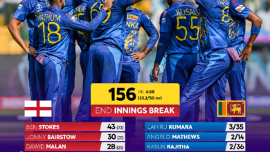 Photo of ICC CWC 2023; ENG vs SL: श्रीलंकाई गेंदबाजों ने इंग्लैंड को 156 रन पर रोका