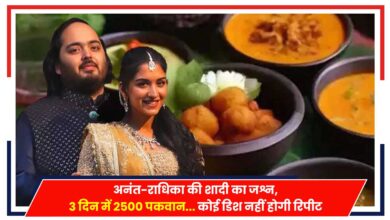 Photo of wedding ceremony: अनंत-राधिका की शादी का जश्न, 3 दिन में 2500 पकवान… कोई डिश नहीं होगी रिपीट
