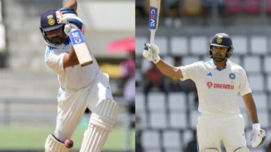 Photo of IND vs ENG: राजकोट में रोहित का बल्ला गरजा, इंग्लैंड के खिलाफ जमाया शतक