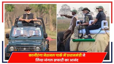 Photo of PM Modi: काजीरंगा नेशनल पार्क में प्रधानमंत्री ने लिया जंगल सफारी का आनंद
