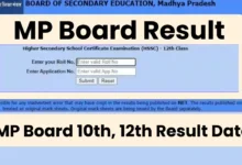 Photo of MP Board Exam Results 2024: मध्य प्रदेश बोर्ड के नतीजे आज होंगे जारी… यहाँ देखें सबसे पहले रिजल्ट