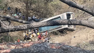 Photo of जम्मू में सड़क से फिसलकर खाई में गिरी बस, 15 लोगों की दर्दनाक मौत