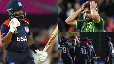 Photo of T20 World Cup: बड़े उलटफेर में USA ने पाकिस्तान को सुपर ओवर में हराया