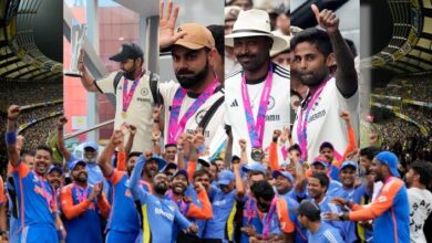 Photo of Victory Parade: मुंबई में वर्ल्ड चैंपियंस का शानदार स्वागत, विराट-रोहित ने लगाए वंदे मातरम् के नारे