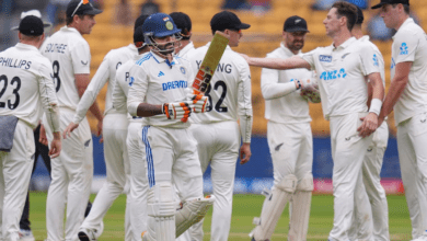 Photo of IND vs NZ 1st Test: चौथे दिन का खेल समाप्त, टीम इंडिया की पारी 462 रनों पर सिमटी