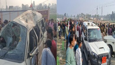 Photo of Mahakumbh से स्नान कर लौट रहे लोगों की स्कॉर्पियो पलटी, पांच की मौत