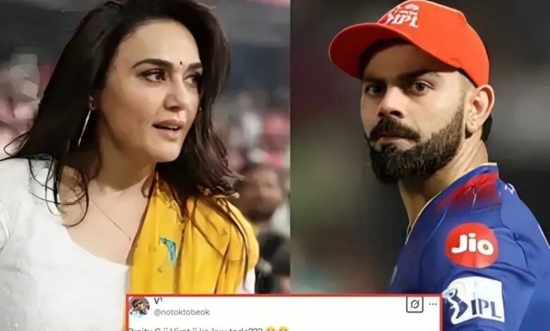 Preity Zinta की एक पोस्ट पर मचा बवाल, नाराज हुए विराट कोहली के फैंस?