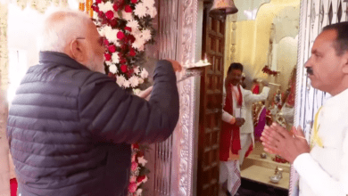 Photo of PM Modi पहुंचे देवभूमि… हर्षिल में मां गंगा की पूजा-अर्चना लिया आशीर्वाद