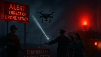 Photo of Chandigarh में हवाई हमले की चेतावनी, सभी लोगों को घर में रहने का निर्देश
