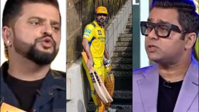 Photo of MS Dhoni के रिटायरमेंट पर आकाश चोपड़ा और सुरेश रैना में भिड़ंत, ऑन-एयर हो गयी बहस?