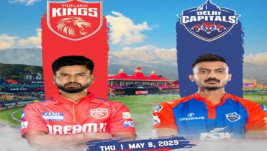 Photo of PBKS vs DC : धर्मशाला में पंजाब और दिल्ली के बीच भिड़ंत, PBKS के पास टॉपर बनने का मौका