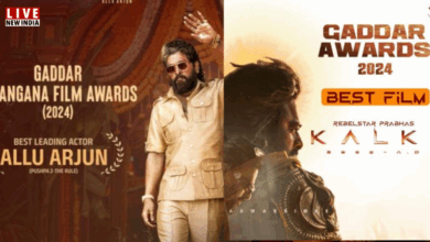 Photo of GTFA: गद्दर फिल्म अवॉर्ड्स में Allu Arjun का जलवा, बेस्ट एक्टर का अवार्ड किया अपने नाम