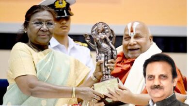 Photo of Rambhadracharya को मिला ज्ञानपीठ पुरस्कार… उप मुख्यमंत्री ने दी बधाई