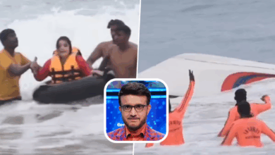 Photo of पुरी में स्पीडबोट पलटी, बाल-बाल बचसौरव गांगुली के भाई और भाभी