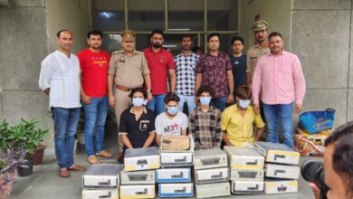 Photo of Noida में गांजा तस्करी करने वाले चार गिरफ्तार, ट्रेन का लेते थे सहारा