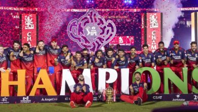Photo of IPL 2025 : बेंगलुरु की सड़कों पर निकलेगी RCB की विक्ट्री परेड, लाल रंग से सजेगा शहर