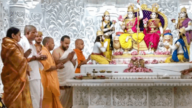 Photo of Ayodhya में श्रीराम दरबार सहित सभी देवालयों की प्राण प्रतिष्ठा सम्पन्न, सीएम योगी बने साक्षी