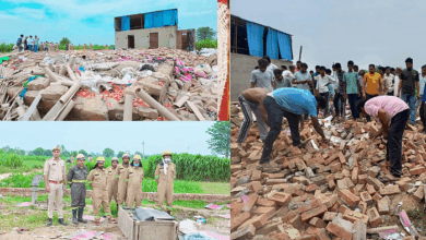 Photo of UP News : अमरोहा की पटाखा फैक्ट्री में विस्फोट, चार महिलाओं के उड़े चीत्थड़े