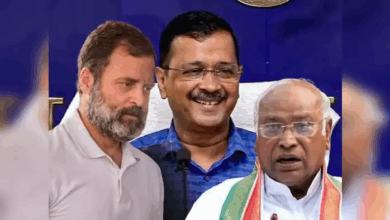 Photo of उपचुनावों में जीत से गदगद केजरीवाल के बिगड़े बोल, कहा-बीजेपी की गोद में कांग्रेस…