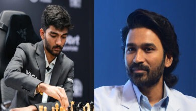 Photo of D. Gukesh की ग्रांडमास्टर मैग्नस कार्लसन पर जीत के लिए धनुष ने दी बधाई