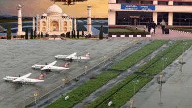 Photo of Agra Airport को मिली बम से उड़ाने की धमकी, बढ़ाई गई सुरक्षा