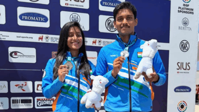 Photo of ISSF World Cup: आर्य-अर्जुन ने 10 मीटर एयर राइफल मिश्रित टीम स्पर्धा में जीता स्वर्ण पदक