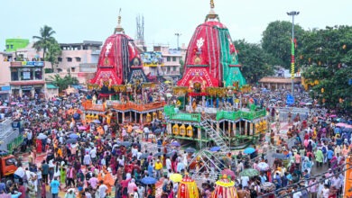 Photo of Puri में ‘बहुदा यात्रा’ की धूम… भगवान जगन्नाथ के दर्शन कर भावुक हुए भक्त