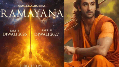 Photo of Ramayana के सेट से राम-लक्ष्मण का वीडियो वायरल, Ranbir Kapoor ने रवि दुबे को लगाया गले