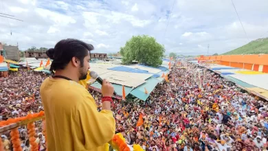 Photo of Bageshwar Dham में हादसा… टेंट गिरने से एक की मौत, कई घायल