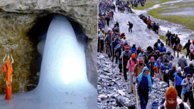 Photo of Amarnath Yatra: कश्मीर में भारी बारिश के कारण अमरनाथ यात्रा एक दिन के लिए स्थगित
