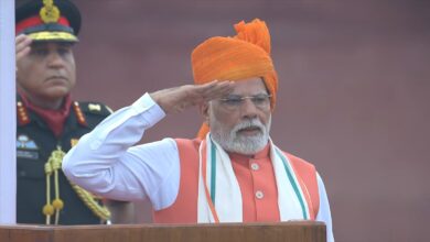 Photo of PM Modi ने 12वीं बार लाल किले पर किया ध्वजारोहण, स्वतंत्रता दिवस को बताया ‘140 करोड़ संकल्पों का महापर्व’