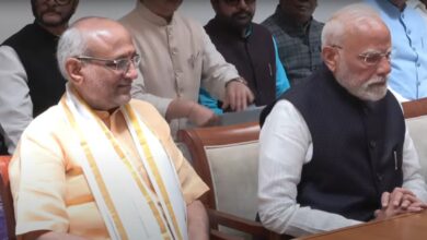 Photo of NDA Candidate सी.पी. राधाकृष्णन ने भरा नामांकन, PM Modi बने मुख्य प्रस्तावक