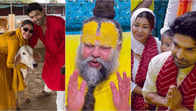 Photo of Premanand Maharaj Ji की शरण में पहुंचे देबिना और गुरमीत, वृंदावन में गुरुजी से मिला आशीर्वाद