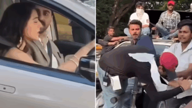 Photo of प्रयागराज में फिल्म का सेट बना अखाड़ा, आयुष्मान-सारा के क्रू मेंबर्स के साथ मारपीट