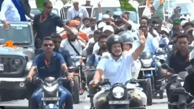 Photo of राहुल संग प्रियंका की ‘बुलेट’ सवारी; वोटर अधिकार यात्रा में विपक्ष का शक्ति-प्रदर्शन