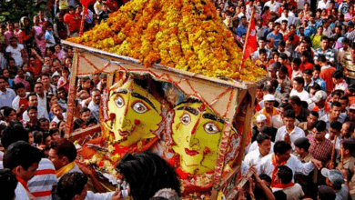 Photo of नन्दा अष्टमी से पहले नैनीताल में आस्था का उत्सव, कदली वृक्ष परंपरा का हुआ निर्वहन