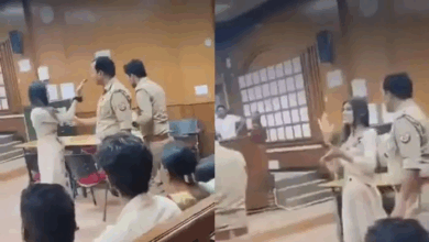 Photo of Lucknow की ADJ कोर्ट के भीतर किन्नर ने काटा बवाल, वायरल हो रहा वीडियो