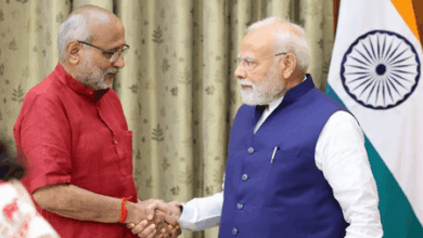 Photo of सीपी राधाकृष्णन को उपराष्ट्रपति बनने पर पीएम मोदी समेत देशभर से बधाई