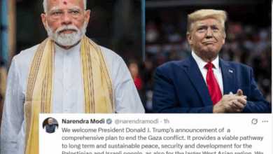 Photo of गाजा युद्ध के बीच ट्रंप की 20‑सूत्री शांति योजना, मोदी ने किया स्वागत