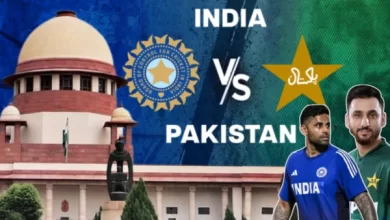 Photo of भारत-पाक मैच पर रोक की मांग सुप्रीम कोर्ट ने ठुकराई, कहा- “मैच होने दीजिए”